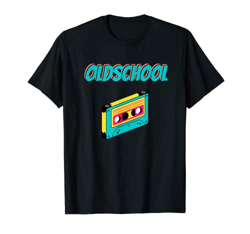 Oldschool Retro Vintage - Casete musical (90 unidades) Camiseta