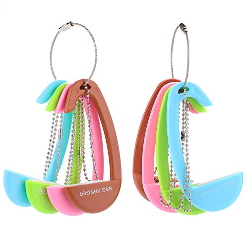 OOTSR Ganchos para Bolsos para mesas de Escritorio [4-Pack], ABS Bolsos para Colgar Bolsos de Las Mujeres Que cuelgan en el Escritorio en la cafetería o en la Biblioteca