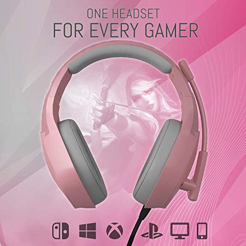 Orzly Auriculares Gaming Compatible con PS5, PS4, PC, Xbox, Nintendo Switch, con microfono, Sonido Premiun RGB Luz LED, cancelación de Ruido - Hornet RXH -20 Nakuru Edicion