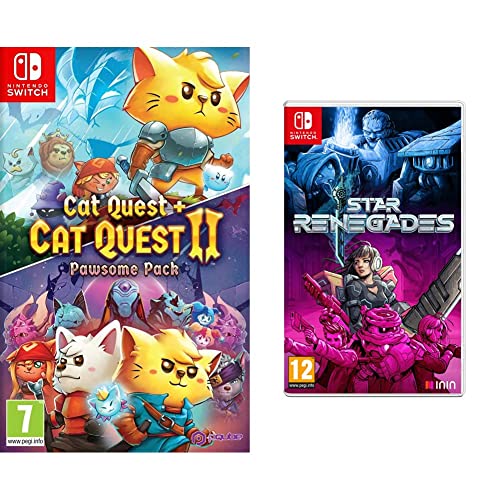 Pawsome Pack: Cat Quest + 2 + Star Renegades Nintendo Switch