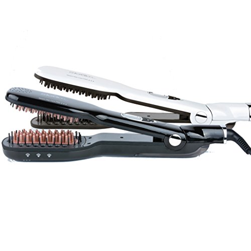 PERFECT BEAUTY Cepillo Plancha Steam Brush Black, Negro, Estandar