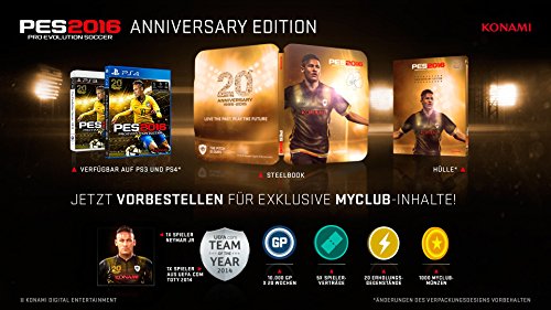 PES 2016 - Anniversary Edition [Importación Alemana]