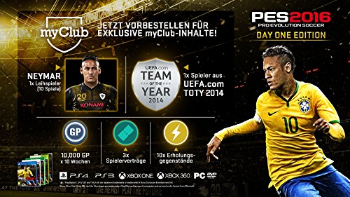 PES 2016 - Day 1 Edition [Importación Alemana]