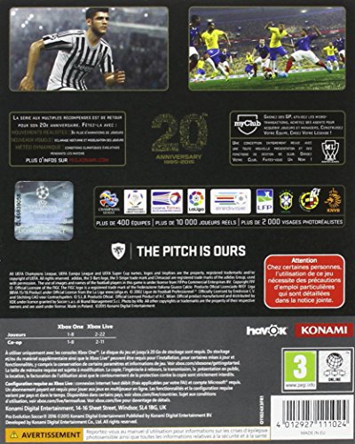 PES 2016: Pro Evolution Soccer [Importación Francesa]