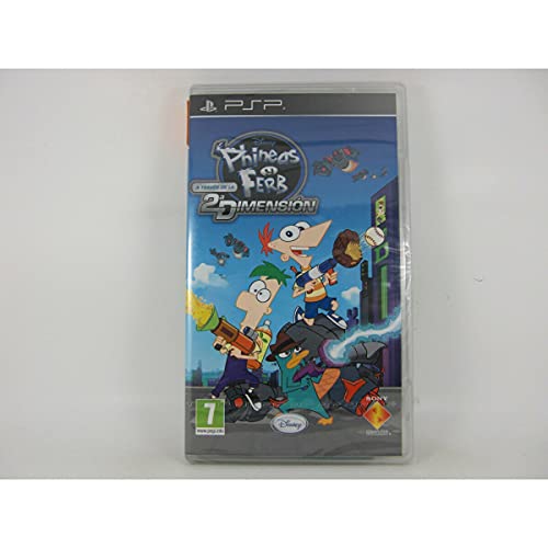 Phineas and Ferb - Across the 2nd Dimension (PSP) (New)