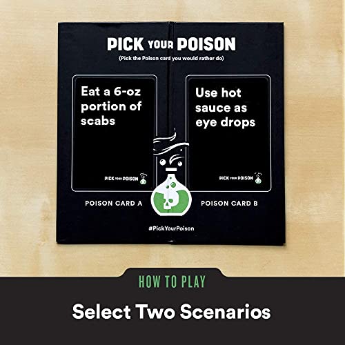 Pick Your Poison Card Game - The Would You Rather...? Adult Party Game [NSFW Edition - Versión Inglesa]