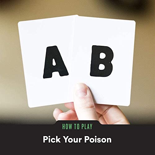 Pick Your Poison Card Game - The Would You Rather...? Adult Party Game [NSFW Edition - Versión Inglesa]