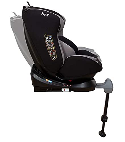 Play Safe 6 30191 311 - Silla de Coche, Grupo 0 1 2 3, Unisex, Gris