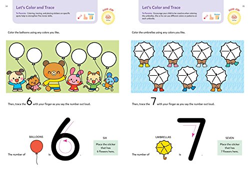 Play Smart 1-2-3 Picture Puzzlers Age 4+, Volume 21: At-Home Activity Workbook: Pre-K Activity Workbook with Stickers for Toddlers Ages 4, 5, 6: Learn ... Color Pages) (Gakken Workbooks: Play Smart)
