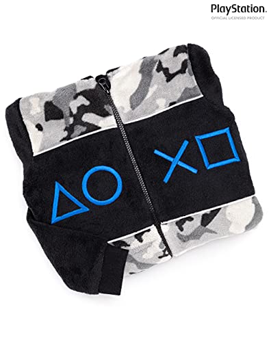 Playstation Onesie Boys Pijamas All In One Camo Juego Kids 11-12 años