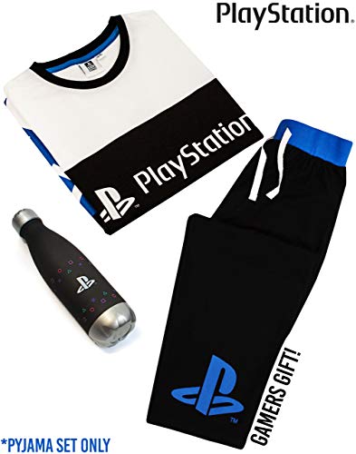 Playstation Pajamas Boys Gamer Gifts Camiseta y Pantalones PJ Set para niños 9-10 años