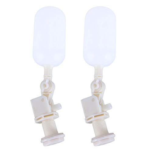 POPETPOP 2 unids Válvula de Flotador de Acero Inoxidable Abrevadero Automático Tazón Ganado de Caballo Cerdo Ovejas Perro A través de Agua