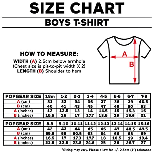 Popgear Minecraft Mini Mobs Boys T-Shirt Heather Grey Camiseta para Niños 