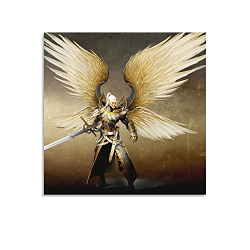 Póster de Might & Magic Heroes VI Solarian para videojuegos, pintura decorativa en lienzo para pared, carteles para sala de estar, dormitorio, 60 x 60 cm