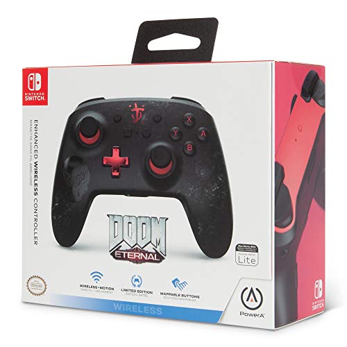 Powera - Mando Inalámbrico Mejorado para Nintendo Switch. Doom Slayers Club (Nintendo Switch)