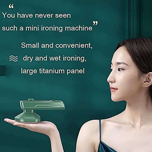 Professional Micro Steam Iron, Portable Mini Handheld Household Steam Iron, Folding Mini Ironing Machine, Travel Garment Steamer, Support Dry and Wet Ironing, Suitable for Home and Travel