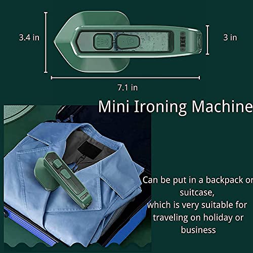 Professional Micro Steam Iron, Portable Mini Handheld Household Steam Iron, Folding Mini Ironing Machine, Travel Garment Steamer, Support Dry and Wet Ironing, Suitable for Home and Travel