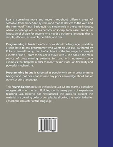 Programming in Lua, fourth edition