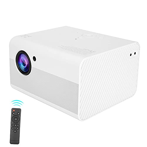 Proyectorpara la versión de Android, 1080pProyector depantalla depelícula,proyector de videopara Exteriores Bluetooth 4.0,proyector LED de 1 + 8Gpara Cine en casa (Reino Unido) (Reino Unido)