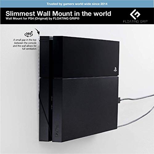 PS4 (Original) Wall Mount by Floating Grip