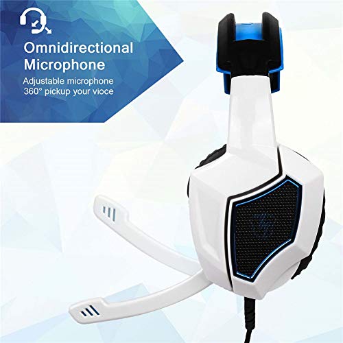 PS4 PC Gamer Game Headset 3 en 1 auriculares estéreo para juegos con micrófono control de volumen para teléfono móvil Xbox360 Tablet