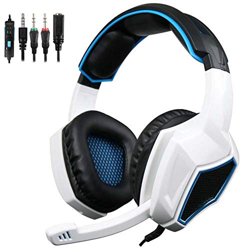 PS4 PC Gamer Game Headset 3 en 1 auriculares estéreo para juegos con micrófono control de volumen para teléfono móvil Xbox360 Tablet