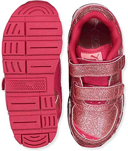 Puma Vista Glitz V PS, Zapatillas, Bright Rose-Peony, 34 EU