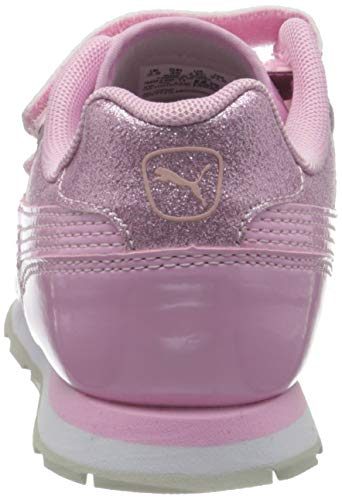 Puma Vista Glitz V PS, Zapatillas Deportivas, Pink, 33 EU