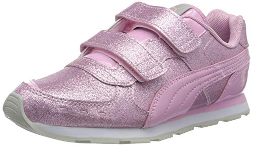 Puma Vista Glitz V PS, Zapatillas Deportivas, Pink, 33 EU
