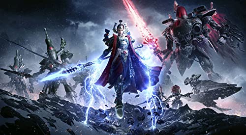 Puzzle De 1000 Piezas para Adultos Warhammer 40,000 Dawn of War III 3, Eldar Rompecabezas Creativo Juego De Rompecabezas Graduación O Regalo De Cumpleaños 75x50cm(1000pcs)