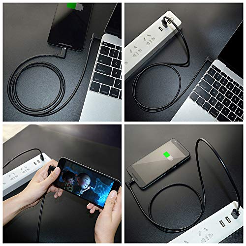 Quest Link - Cable de datos estables tipo C compatible con auriculares Oculus Quest Link Steam VR y PC para juegos, cable de extensión con transferencia de datos de alta velocidad y carga rápida