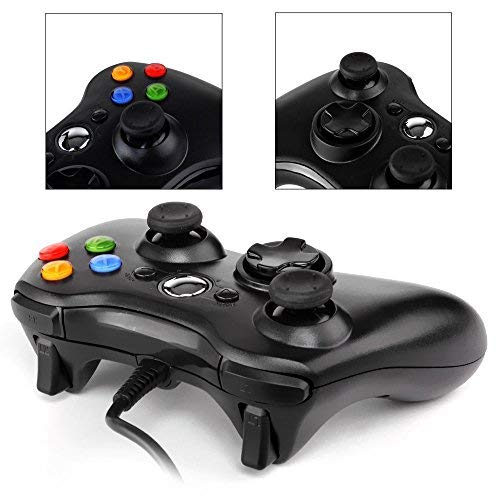 QUMOX Mando Controlador Joystick Joypad Juego de Gamepad para Xbox360 PC Windows 7