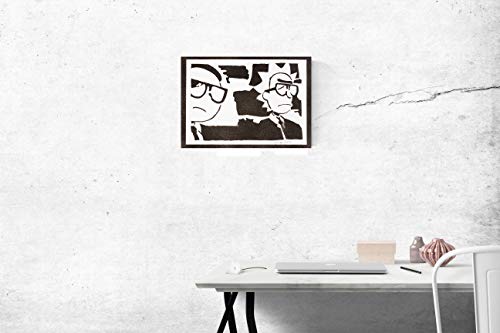 R. Sanchez y M. Póster Grafiti Hecho a Mano Handmade Street Art - Aesthetic Artwork