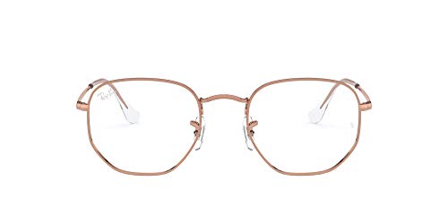 Ray-Ban 0rx64483094 Gafas, Rose Gold, 48 Unisex