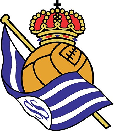 Real Sociedad FC Spain Soccer Football Alta Calidad De Coche De Parachoques Etiqueta Engomada 12 x 12 cm