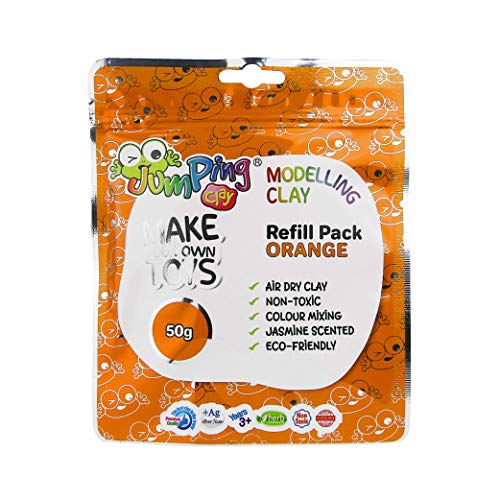 RECARGA 50g - Naranja - Arcilla JumpingClay