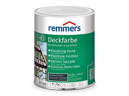 remmers Aidol – Pintura 750 ml (Antracita Gris RAL 7016)