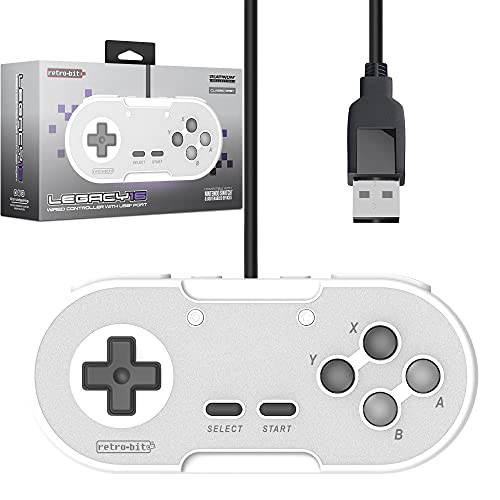 Retro-Bit - Retro-Bit Legacy 16 USB Pad Grey (Nintendo Switch)