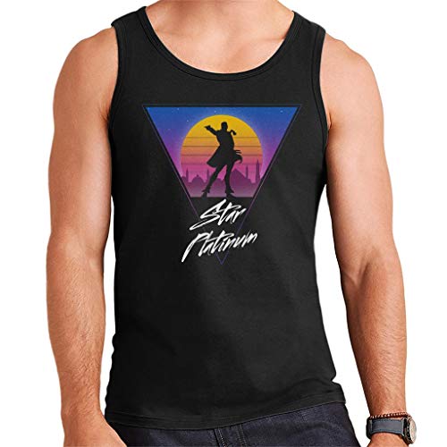 Retro Jotaro Star Platinum Jojo Bizarre Adventure Men's Vest