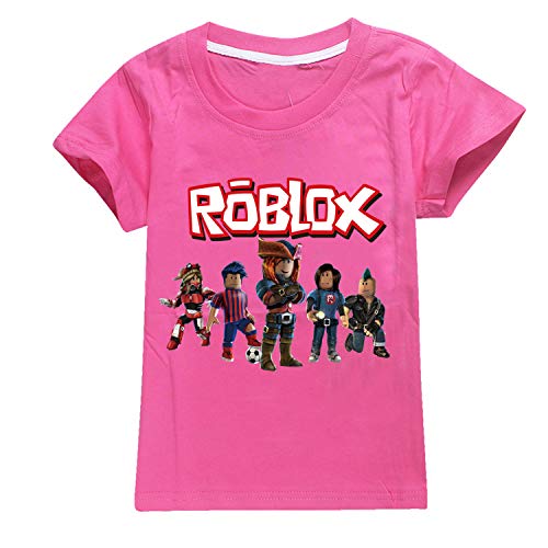 Ro-blox - Camiseta de manga corta con cuello redondo para niños