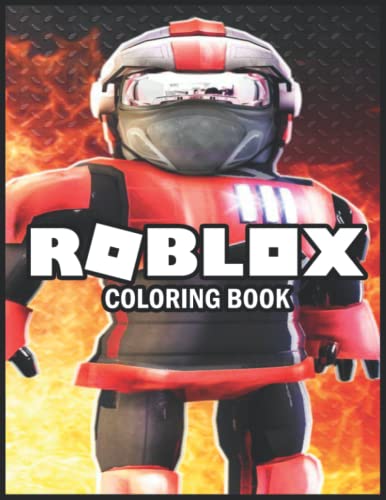 Róblox Coloring Book: The Colouring Books for Kids, Adults | Perfect Gift Birthday or Holidays for | 100 Pages