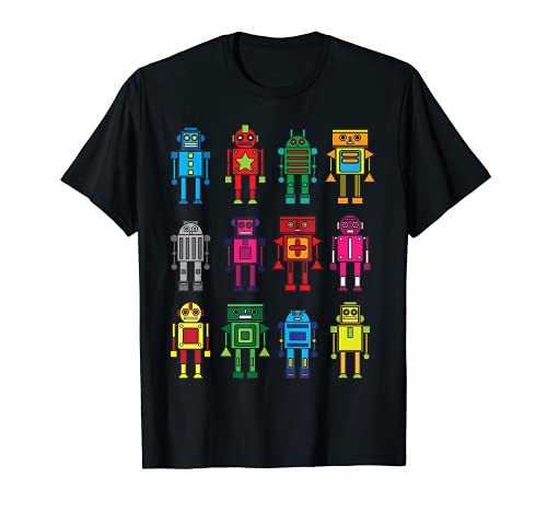 Robot Shirt Funny Robot Technology Tee Camiseta