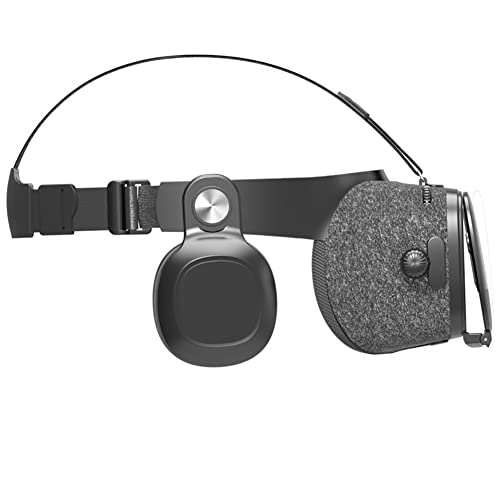 RSGK VR Auricular Realidad Virtual, Gafas VR con Controlador, Vidrio VR Ajustable de Realidad Virtual 3D, Regalos para niños y Adultos, Compatible con teléfonos móviles de 4.7-6.0 Pulgadas
