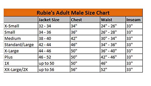 Rubbies - Disfraz de conejito para hombre, talla L (16395STD)
