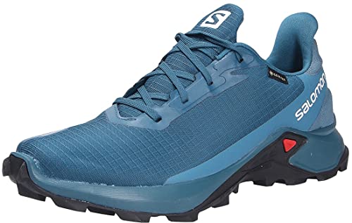 Salomon Alphacross 3 Gore-Tex (impermeable) Hombre Zapatos de trail running, Azul (Legion Blue/Mallard Blue/Night Sky), 42 ⅔ EU