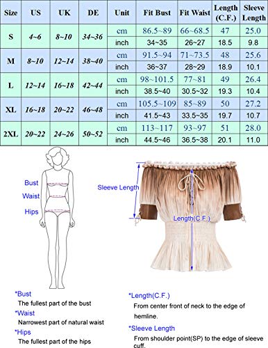 SCARLET DARKNESS Camiseta Vintage de Hombros Descubiertos con Cintura Elástica S SL3S20 2#