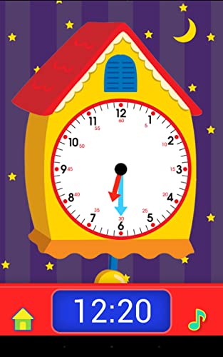 School Zone - Telling Time Flash Cards - Ages 4-6, Digital & Analog Time, Reading Clocks