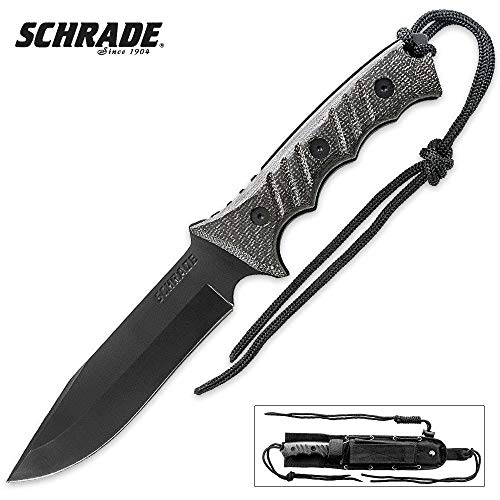 Schrade SCHF3N Cuchillo tascabile,Unisex - Adulto, Marrón, un tamaño