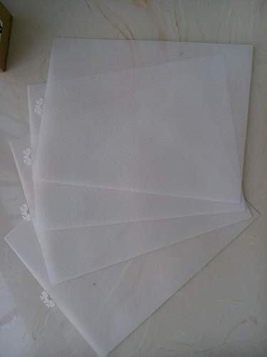 sdfpj 1 4ct Tela de Lona de plástico Transparente for Ornamentos de Puntada Cruzada Adornos de Viento Chimes de Viento Bell Windbells, 28x21cm / Pieza