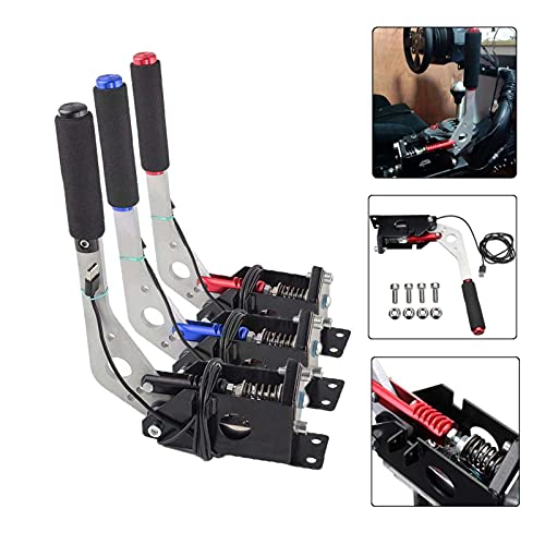 S.handbrake Windows de PC de Pastel de Mano USB Ajuste para SIM Racing Game Fit for Logitech G27 G29 T300 Fanatec para LFS Dirt Rally Carro (Color : Blue)